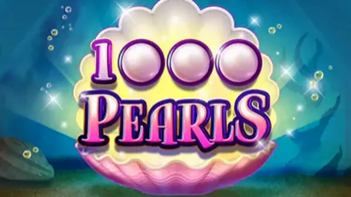 Tampilan visual bawah laut slot 1000 Pearls